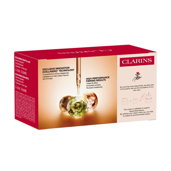 煥顏緊緻膠原日霜+補充瓶套組