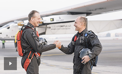 André Borschberg與Bertrand Piccard